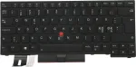 Lenovo Primax - Ersatztastatur Notebook - mit Trackpoint - hinterleuchtet - QWERTY - Nordisch - Schwarz - FRU - fr ThinkPad P14s Gen 1 20S4, 20S5, 20Y1, 20Y2, T14 Gen 1 20S0, 20S1, 20UD, 20UE (5N20V44082)