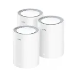 Cudy AX3000 Wi-Fi 6 Mesh 2.5G Solution Dual-band (2.4 GHz 5 GHz) Wi-Fi 6 (802.11ax) White Internal