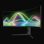 LC-Power 49 LC-M49QCK Curved VA+DP+2xHDMI - Flachbildschirm (TFT/LCD) - 124,5 cm [Energieklasse F] (LC-M49QCK)