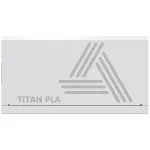 Montech Titan PLA 1000W, 80 PLUS & Cybenetics Platinum, modular, PCIe 5.1 - 1000 watts, white