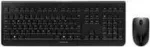CHERRY DW 3000 - Tastatur-und-Maus-Set - kabellos - 2,4 GHz - GB - Schwarz (JD-0710GB-2)