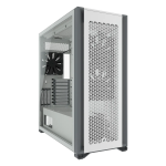Case 7000D AIRFLOW TG Tempered Glass White