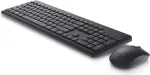Dell Wireless Keyboard and Mouse KM3322W - Tastatur-und-Maus-Set - kabellos - 2,4 GHz - QWERTY - International Englisch - Schwarz - mit 3 years NBD Advance Exchange (KM3322W-R-INT)