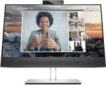 HP E24m G4 Computerbildschirm 60,5 cm (23.8) 1920 x 1080 Pixel Full HD Schwarz - Silber (40Z32AA#ABB)