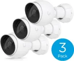 Ubiquiti UniFi Protect G5 - Netzwerk-berwachungskamera - Bullet - Innenbereich, Auenbereich - wetterfest - Farbe (Tag&Nacht) - 5 MP - 2688 x 1512 - 2K - feste Brennweite - Audio - LAN 10/100 - PoE (Packung mit 3) (UVC-G5-BULLET-3)