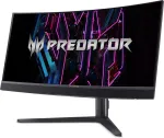 Acer Predator X34 Vbmiiphuzx - X Series - OLED-Monitor - Gaming - gebogen - 86.4 cm (34) - 3440 x 1440 UWQHD @ 175 Hz - 1000 cd/m - DisplayHDR 400 True Black - 0.03 ms - 2xHDMI, DisplayPort, USB-C - Lautsprecher - Schwarz [Energieklasse F] (UM.CXXEE.V01)