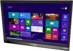 HANNS.G HT161HNB - HT Series - LED-Monitor - 39.6 cm (15.6) - Touchscreen - 1366 x 768 @ 60 Hz - 220 cd/m - 500:1 - 12 ms - HDMI, VGA - Headset