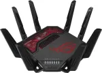 ASUS ROG Rapture GT-BE19000 - Wireless Router Switch mit 6 Ports - 10GbE, 5GbE, 2,5GbE, Wi-Fi 7 - WAN-Ports: 2 Quad-Band (90IG0850-MO9A0V)