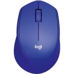 Logitech M330 Silent Plus, mouse - blue