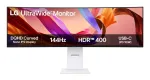 LCD Monitor LG 49 5120 x 1440 pixels Dual QHD Native aspect ratio 32:9 LED Curved 49U950A-W
