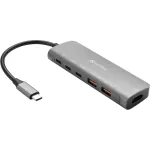 SANDBERG USB-C Dock HDMI+ 2xUSB-A+ 2xUSB-C+ PD100W (136-65)