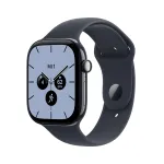 Apple Watch Series 12 GPS + Cellular 46mm Night Blue Ceramic Case with Navy Blue Sport Band - S/M (MJH34ZR/A)