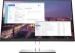 HP E23 G4 - E-Series - LED-Monitor - 58.4 cm (23) (23 sichtbar) - 1920 x 1080 Full HD (1080p) @ 60 Hz - IPS - HDMI, VGA, DisplayPort - Schwarz, Silber [Energieklasse E]