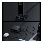 Anker Charging base 4-in-1 100W f. Prime PowerBank 1 x USB-A 2 x USB-C 1 x Ladepad black