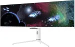 LC Power LC-M44-DFHD-120 - LED-Monitor - 111.3 cm (44) (43.8 sichtbar) - 3840 x 1080 DFHD @ 120 Hz - 400 cd/m - 1000:1 - DisplayHDR 600 - 1 ms - 2xHDMI, DisplayPort, USB-C - wei