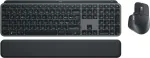 Logitech MX Keys S Combo - Tastatur-und-Maus-Set - hinterleuchtet - kabellos - Bluetooth LE - QWERTZ - Deutsch - Tastenschalter: Scissor-Key - Graphite (920-011606)