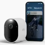 Arlo Pro 6 2025 Edition Netzwerk-berwachungskamera 2K HDR wetterfest Auen/Innen wei