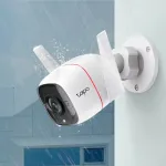 TP-LINK Outdoor Security Wi-Fi Camera C310 24 month(s) Bullet 3 MP 3.89 mm IP66 H.264 MicroSD