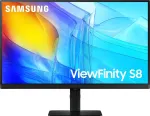 Samsung S80D Computerbildschirm 68,6 cm (27) 3840 x 2160 Pixel 4K Ultra HD LCD Schwarz (LS27D800EAUXEN)