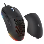 RAMPAGE WIRED GAMING MOUSE 12800DPI BLINK BLACK