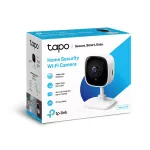 TP-LINK Home Security Wi-Fi Camera Tapo C100 Cube 3.3mm/F/2.0 Privacy Mode, Sound and Light Alarm, Motion Detection and Notifications H.264 Micro SD, Max. 128 GB