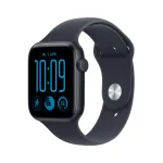 Apple Watch SE 3 Aluminium Cellular 44mm Mitternacht (Sportarmband navyblau) S/M (MJLQ4ZR/A)
