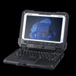 Panasonic TOUGHBOOK G2, Swiss AC, 25,7cm (10,1 ), USB, Ethernet, NFC, SSD, Win. 11 Pro, schwarz Tablet PC, Fully Rugged, Bildschirmdiagonale: 25,7 cm (10,1 ), kapazitiv, Auflsung: 1920x1200 Pixel, micro SD-Slot, Fingerprint Leser, Kamera (8 MP), Fron ...