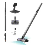 Vacuum Cleaner DREAME Air Station Dry Stick vacuum Black Bagless Battery VXV45A
