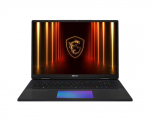 Gaming Laptop MSI Titan 18 HX AI A2XWJG, 18" 4K+ MiniLED 120Hz, Intel Core Ultra U9-285HX, RTX 5090 24GB, 64GB DDR5 RAM, 6TB NVMe SSD, Win 11 Pro Black