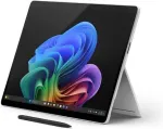 Microsoft Surface Pro Copilot+ PC - 11th Edition - Tablet - Snapdragon X Plus X1P-64-100 - Win 11 Pro - Qualcomm Adreno - 16GB RAM - 256GB SSD - 33cm (13) Touchscreen 2880 x 1920 @ 120 Hz - Bluetooth, Wi-Fi 7 - 5G NR - Platin (ZEW-00004)