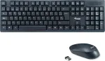 Equip Kabelloses Tastatur und Mausset - ES Layout (QWERTY) - Volle Gre (100%) - RF Wireless - QWERTY - Schwarz - Maus enthalten (245221)