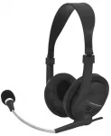 Esperanza EH115 headphones/headset Wired Head-band Calls/Music Black