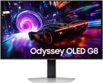 Samsung Odyssey OLED G8 G81SF, 27 (68.6cm), Klasse: 26-27, 3840x2160 (4K UHD), 16:9, HDMI, Audio, AMD FreeSync, schwarz (LS27FG812SUXEN)
