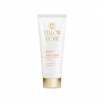 Yellow Rose liekninantis bei stangrinantis kūno kremas su imbieru ir &scaron;ilku, 250ml | Yellow Rose Ginger Body Cream With Silk, 250ml
