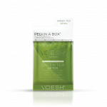 VOESH Pedi In A Box 4 in 1 Green Tea Detox | Keturių žingsnių pedikiūras dėžutėje su žaliąja arbata