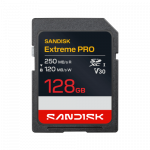SanDisk Extreme PRO SDXC Atminties kortelė 128GB UHS-I