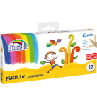 Mink&scaron;tas plastilinas FIORELLO, 12 sp. po 16 g