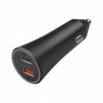 Xiaomi CC06ZM Mi 37W Dual-Port Automobilinis įkroviklis, Juoda