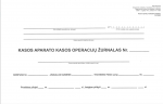 Kasos operacijų žurnalas, horizontalus, A4+, 3-jų dalių vir&scaron;.