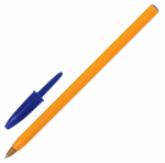 Bic Tu&scaron;inukas Orange Fine 0.8 mm, mėlyni, pakuotėje 20 vnt.101113