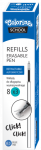 &Scaron;erdelės automatiniam trinamam tu&scaron;inukui COLORINO, 3vnt., 0,5 mm, mėlynos spalvos