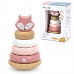 VIGA &bdquo;PolarB&ldquo; medinė edukacinė piramidė &ndash; lapė