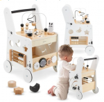 6in1 medinis vaik&scaron;tynė su edukacinio stalo funkcija