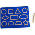 Viga medinė ra&scaron;ymo treniravimo lentelė &ndash; pirmieji žingsniai link taisyklingo ra&scaron;to