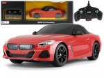 BMW Z4 Roadster RASTAR 1:18 &ndash; raudonas nuotolinio valdymo automobilis (2.4G)