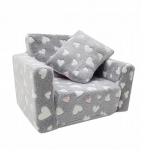 Vaiki&scaron;kas fotelis su pagalvėle