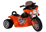 Oranžinis elektrinis vaiki&scaron;kas motociklas JT568