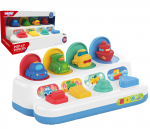 WOOPIE BABY edukacinis žaislas &bdquo;Pop-Up&ldquo; transporto priemonės