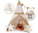 Tipi Wigwam kreminė palapinė