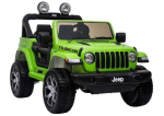 Elektrinis automobilis vaikams Jeep Wrangler Rubicon (žalias)